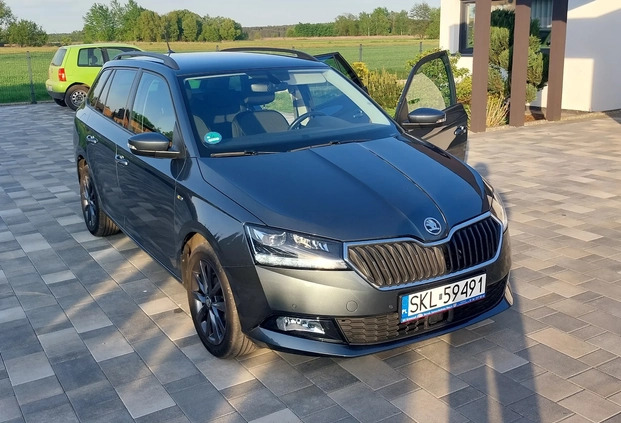 Skoda Fabia cena 49500 przebieg: 28000, rok produkcji 2019 z Krzepice małe 92